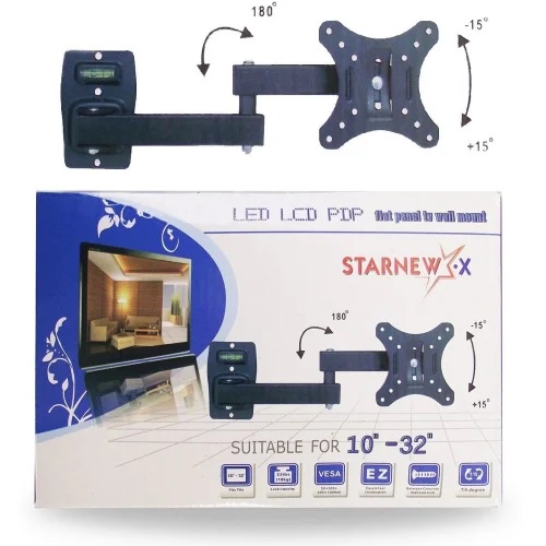 Picture of Full Motion TV Wall Mount | 10 - 32 " | Maximum supported screen weight: 30 Kg Black