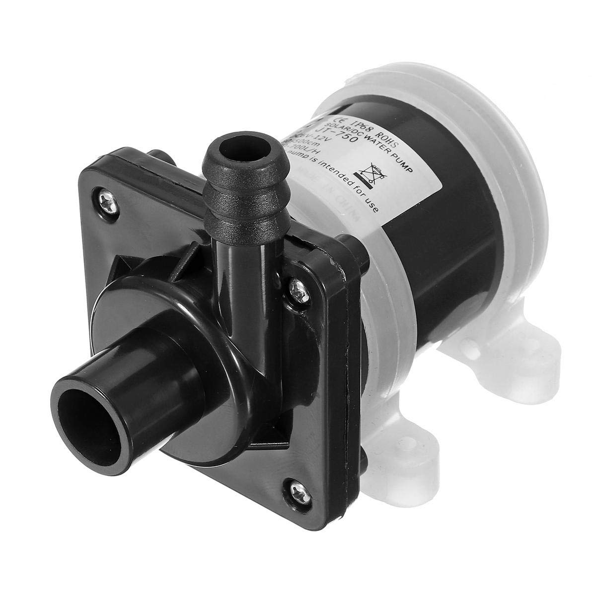 Picture of DC 12V Solar Powered Water Pump Motor  Brushless Magnetic Submersible Water Pumps For Fish Tank Water Supply Black,150 gm