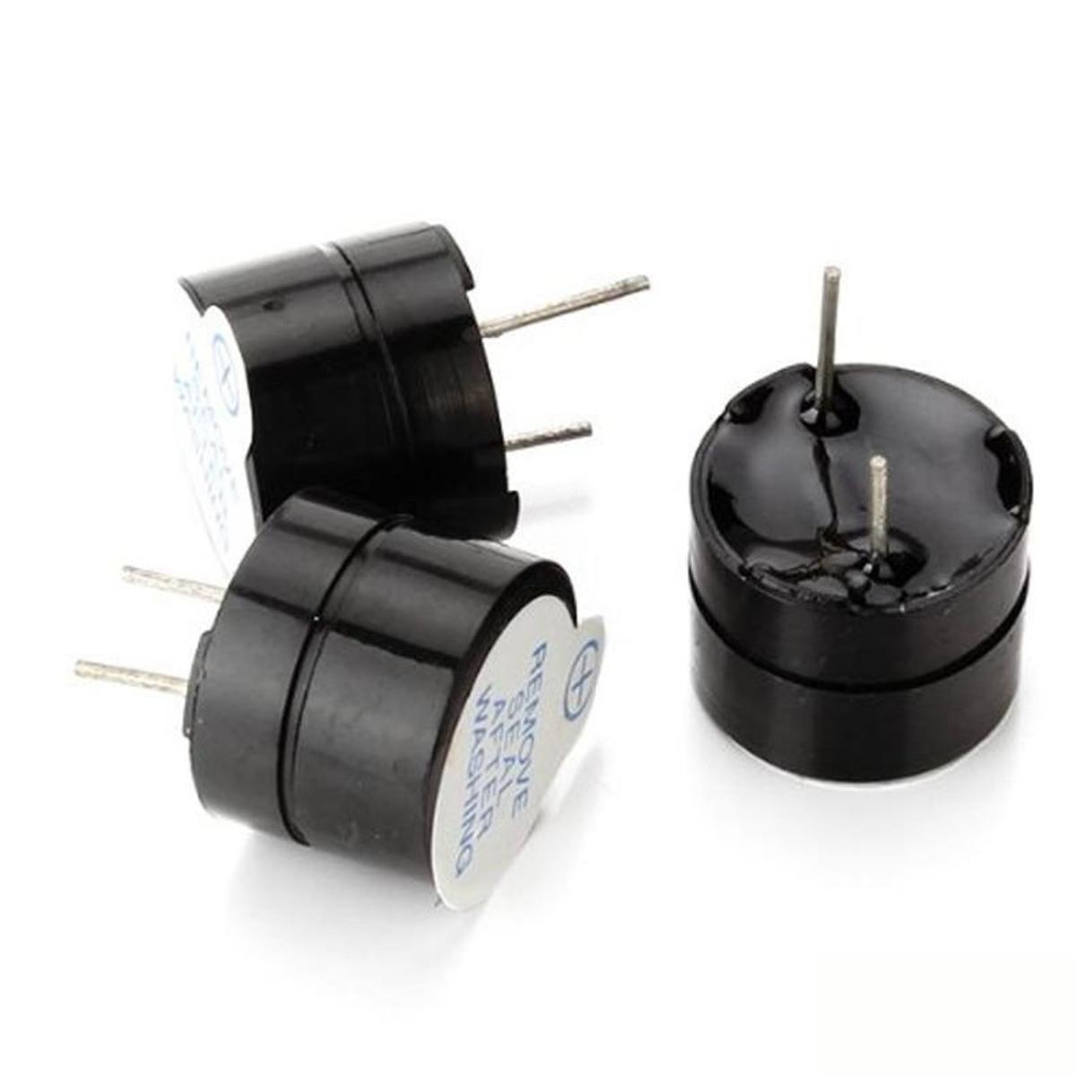 Picture of 2 pcs-Buzzer Alarm 20x7mm Sounder speaker Buzzer Black
