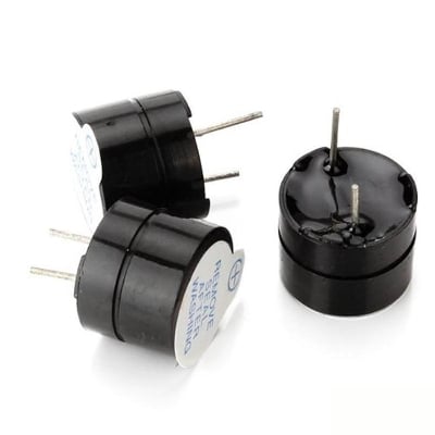 Picture of 2 pcs-Buzzer Alarm 20x7mm Sounder speaker Buzzer Black