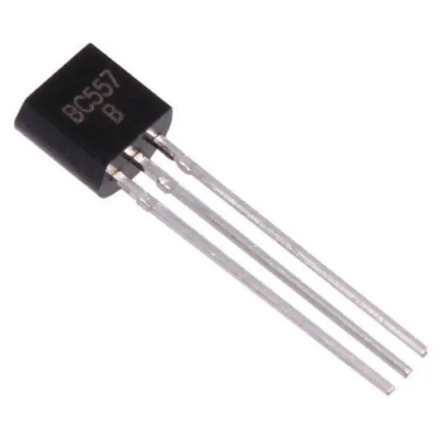 Picture of BC557 PNP Transistor ( 10 pcs ) Black