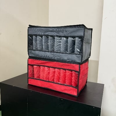Picture of Transparent 9gard Cloths Storage Organizer With Cover