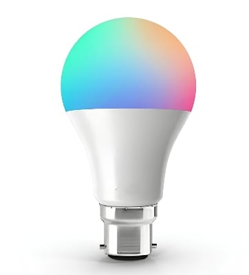 Picture of Colourful Led light 9W multicolor led bulb RGB 7 Colour LED Light  pin Multicolor