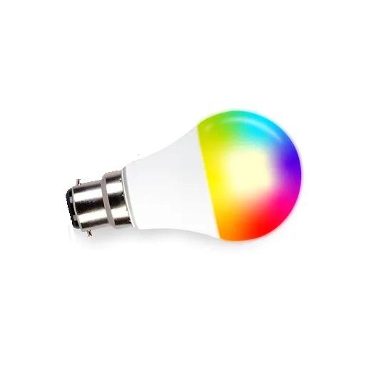 Picture of 9 Watt iPOWER Multicolour LED Bulb 7 Colour in 1 Bulb pin Multicolor