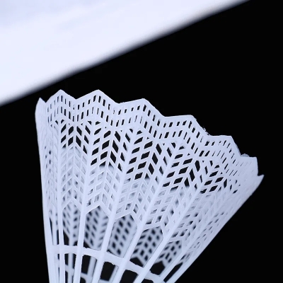 Picture of 12 Pcs Plastic Badminton Shuttlecock Lightweight For Practice Portable Shuttlecocks Training Kids Entertainment 