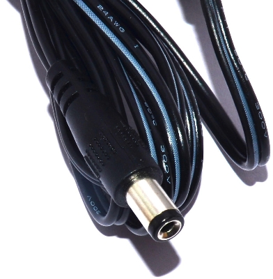 Picture of TPLink 9V 0.6a DC Cable Power Adaptor for TP Link Router, Modem and Other Black