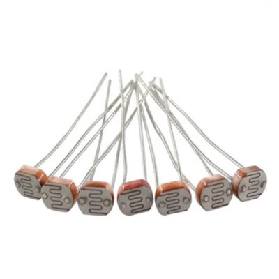 Picture of 5 Ps 5mm LDR Light Dependent Resistor Gold