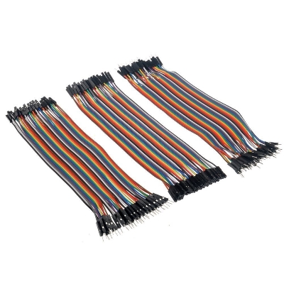 Picture of Jumper Wires Male to Male, Male to Female, Female to Female/breadboard jumper wires 40 Ps 1Set 
