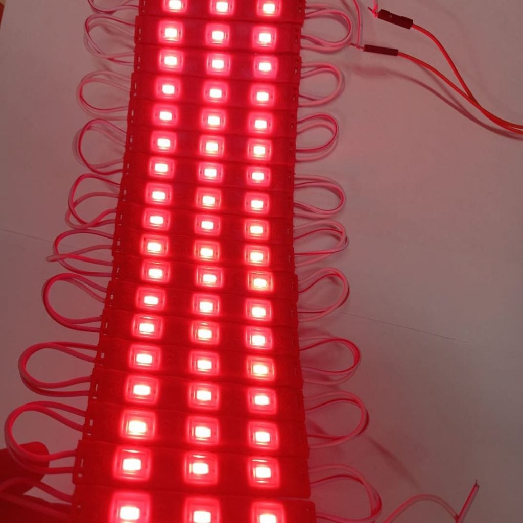 Picture of 4 Pcs DC 12V COB RED LED Light For Decoration Indoor Outdoor Office General Purpose Lighting DIY Light Bulbs Red