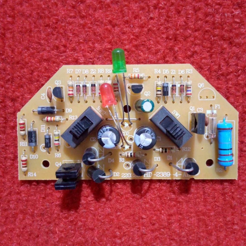 Picture of KN - 2389 Charger Fan Circuit DC 6V 2389 Light Fan Charger Circuit Charging Control Fan Circuit Board For AC DC Charger Fan Electrical Circuitry & Parts Multicolor