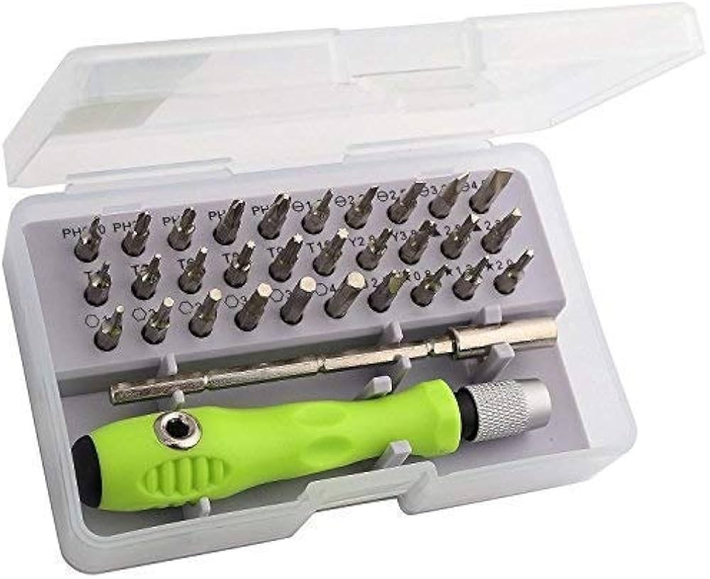 Picture of Screwdriver Tools Box Set 32 in 1 Multicolor
