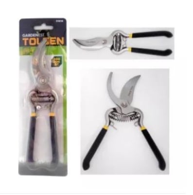Picture of TOLSEN Garden Pruning Shear Bypass Pattern 200mm or 8 Inch Dipped Handle 31018