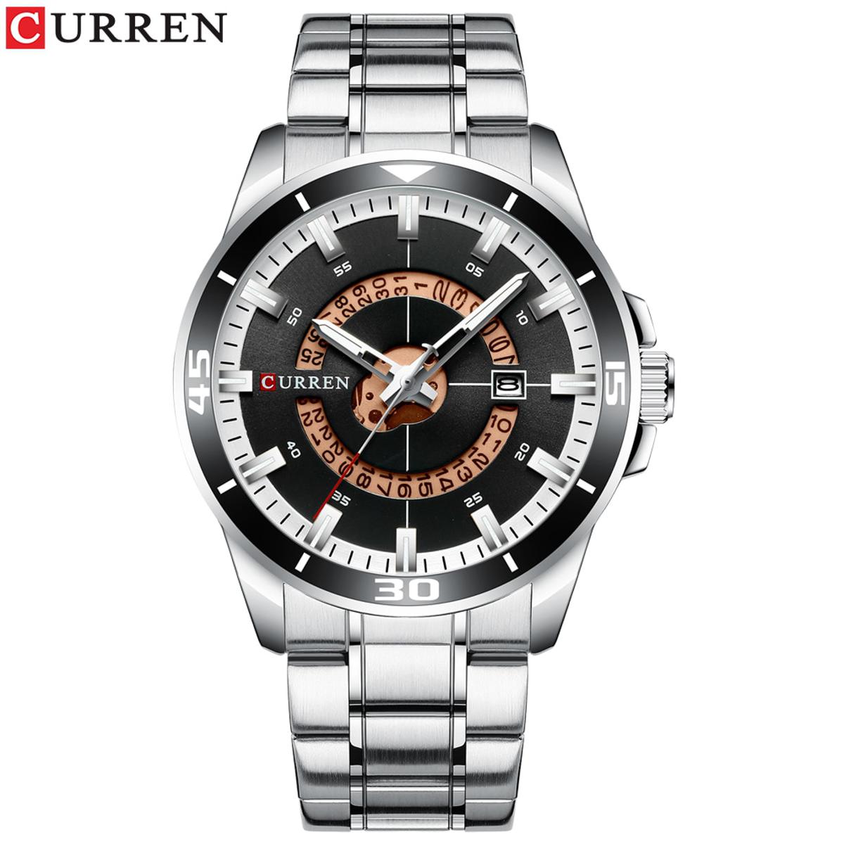 Picture of CURREN 8359 Men Watches Business Creative Clock Male Wristwatches Luxury Stainless Steel Band Quartz Watch with Date