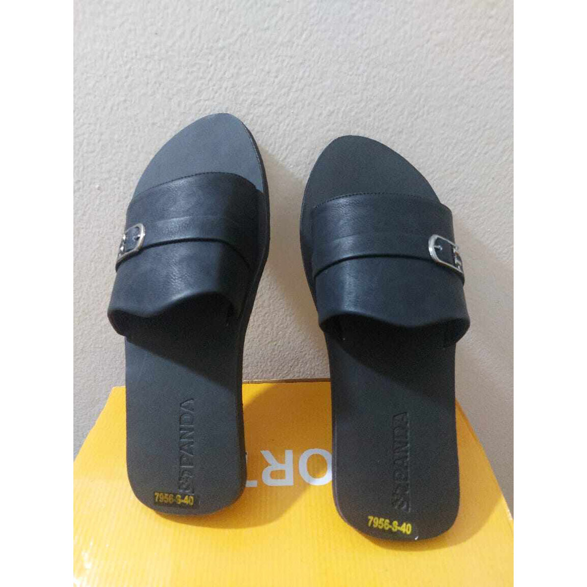Picture of Stylish Leather Slides Sandal For Men - Sandals For Men - Sandals For Men