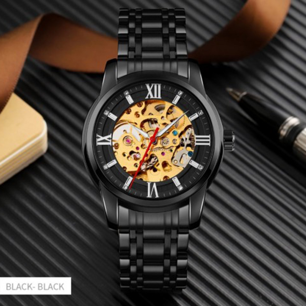 Picture of Skmei 9222 Luxury Design Automatic Mechanical Waterproof Watch for Men