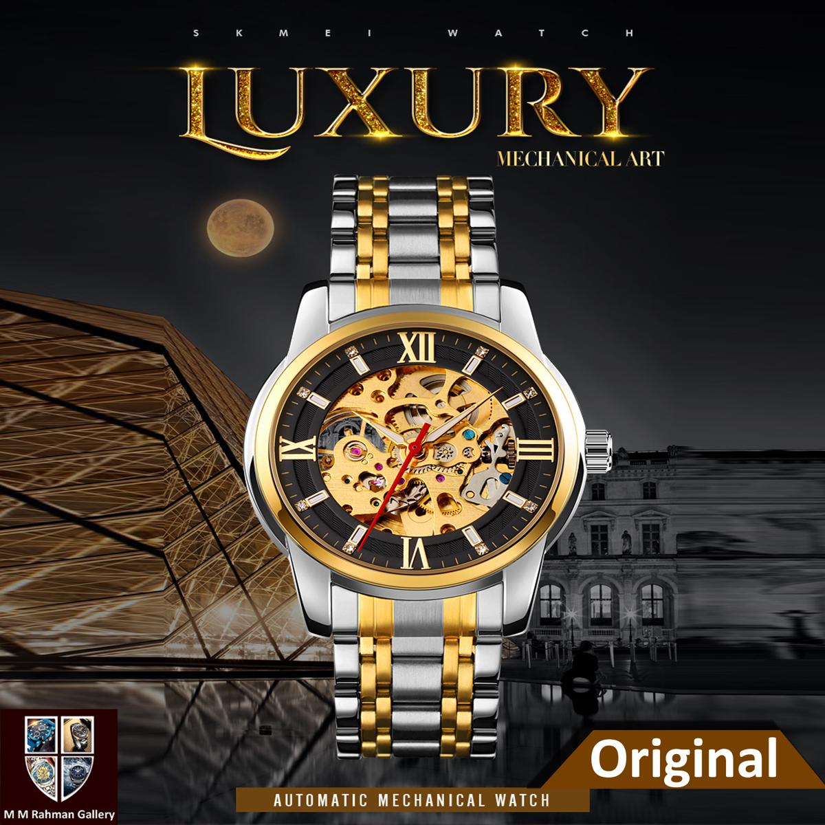 Picture of SKMEI 9222 Luxury Design Automatic Mechanical Waterproof for Men - Watch For Men