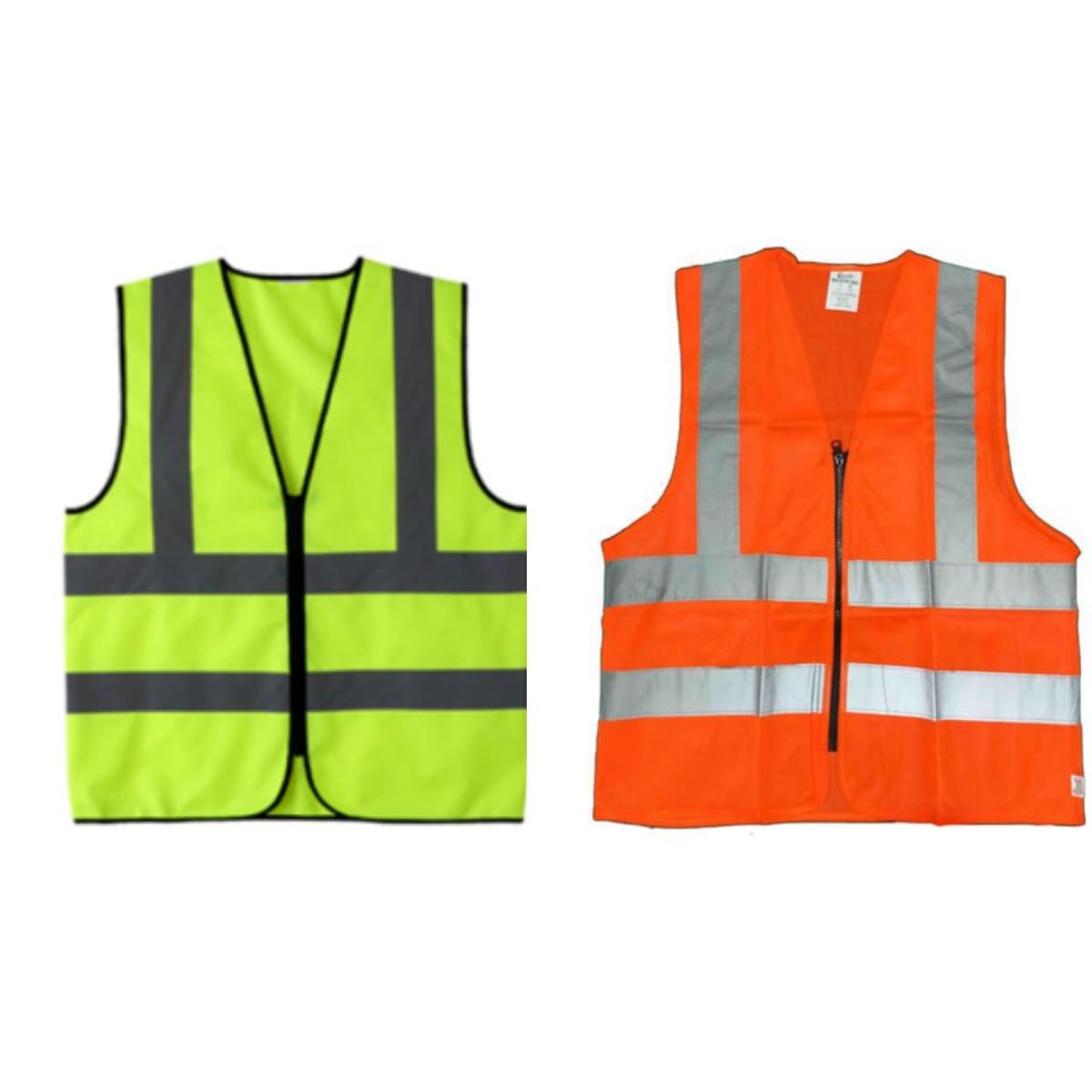 Picture of Reflective Safety Vest With Zipper