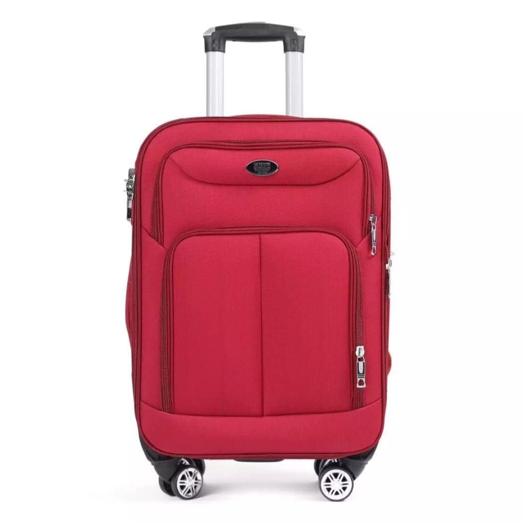 Picture of Exclusive Trolley Case 24 Inchi (4 Wheel) With Large Capacity High Quality Nylon Febric & Zipper Waterproof and Washable Use For Unisex