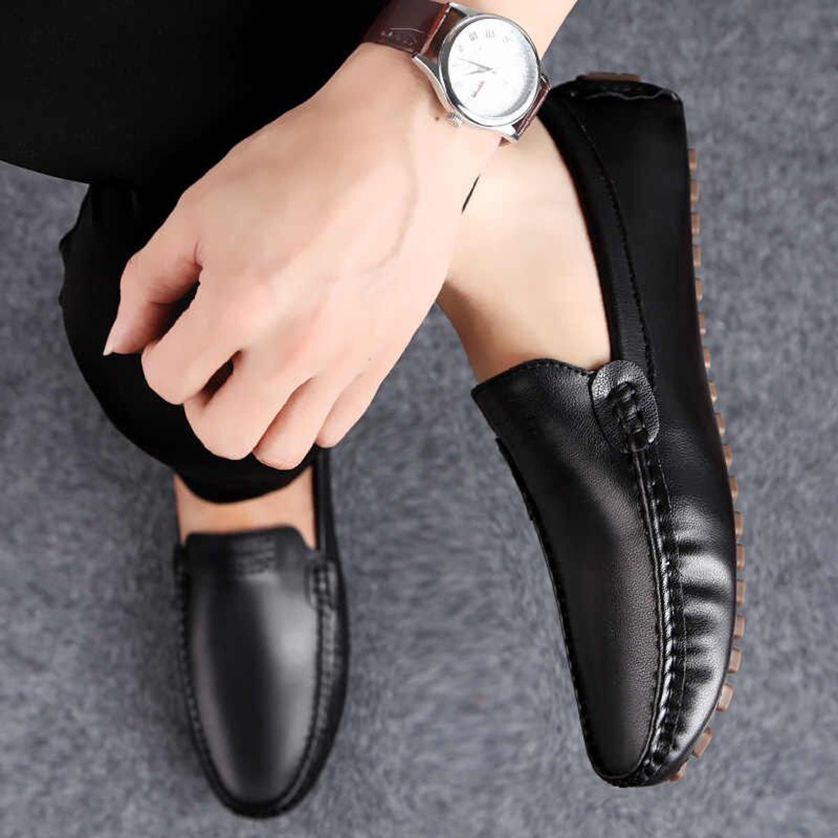 Picture of Formal Synthetic Leather Loafers for Men