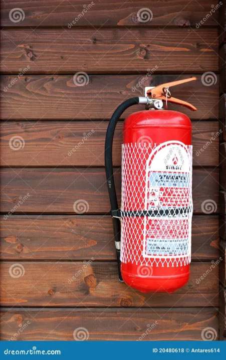 Picture of Fire Extinguisher ABC Dry Chemical Powder 05 KG-Red