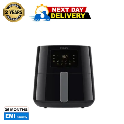 Picture of Philips HD-9270 Air Fryer 6.2L with Rapid Air Technology, 14 in 1 Cooking Functions, XL Size for whole family, Time and Energy Efficient - Black