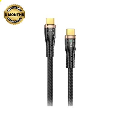 Picture of AWEI CL-229C 100W Type-C to Type-C Fast Charging Data Cable - Gray