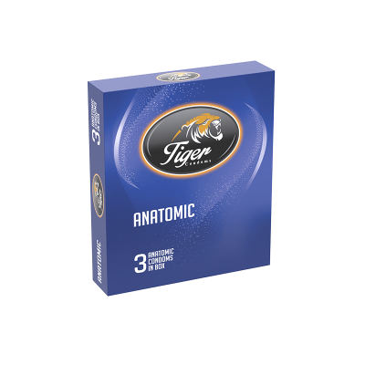 Picture of TIGER CONDOM ANATOMIC-ROSE FLAVOR (18 PCS)