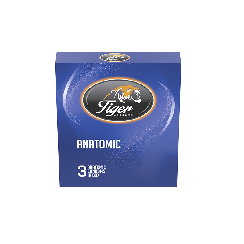 Picture of TIGER CONDOM ANATOMIC-ROSE FLAVOR (18 PCS)
