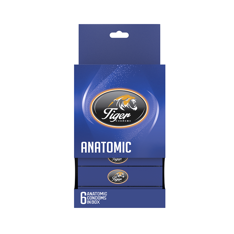 Picture of TIGER CONDOM ANATOMIC-ROSE FLAVOR (18 PCS)