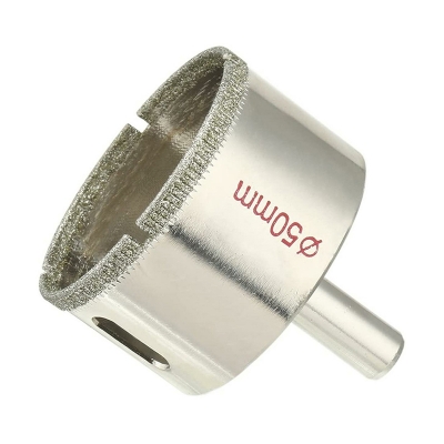 Picture of 50mm Glass drill bits / hole saw for glass, marble, tile or granite/diamond drill bits, glass hole bit - Silver