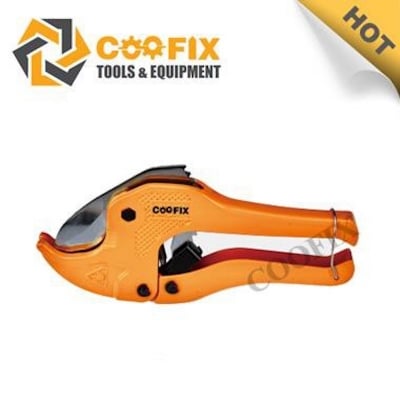 Picture of CooFix 42mm PVC Pipe Cutter – Heavy Duty PVC, PE, PP Pipe Cutting Tool - Yellow