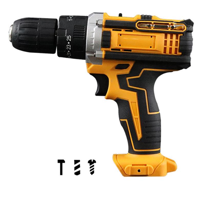 Picture of MIGHTY 36V Cordless 117Pcs Multifunctional household Tools Kit Craftsman mechanic cordless power drill combo kit woodworking tools set/Screwgun - Yellow