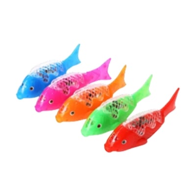 Picture of Electric Fish toy Automatic moving cat fish toy with Music