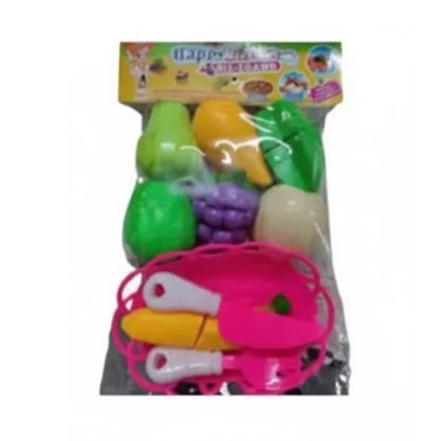 Picture of Play Food Toy cutting Fruit & Food cutter Set play Kitchen Kits early Education Toys for Girls AND BOYS 10 Pcs