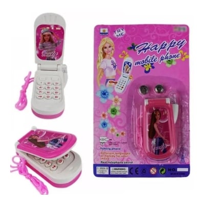 Picture of Baby Phone Toy – Light & Sound Folding Mobile for Infants, Educational Baby Toy | Multicolor