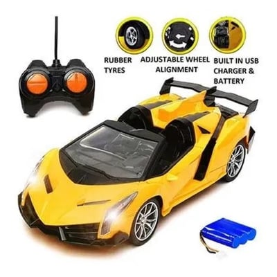 Picture of XF Rechargeable Remote Control Car RC Car 1/18 Scale Electric Sport Racing Hobby Toy Drift Car Vehicle with Lights Kids Toys Outdoor Indoor Vehicles