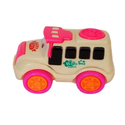 Picture of Baby Bus Push and Go Toy Car (Multicolor)