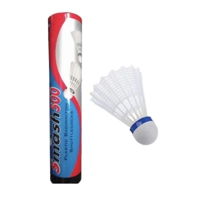 Picture of Smash 500 Badminton Shuttlecock (10 Pcs) - Enjoy Badminton Games With The Smash 500 Shuttlecock Set