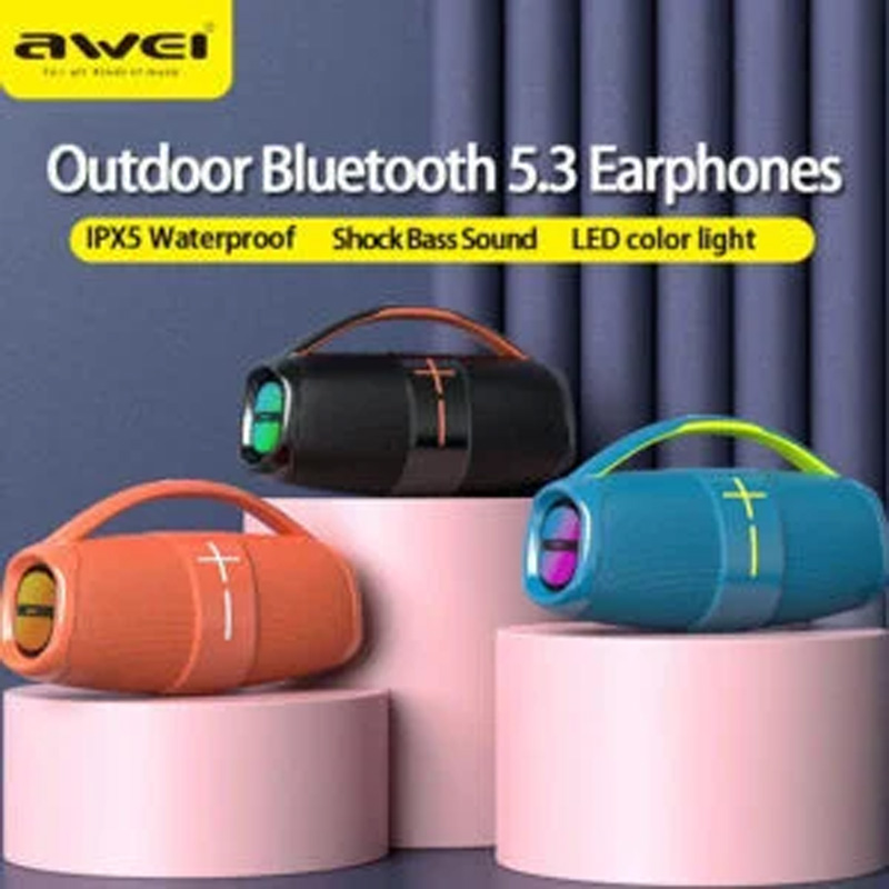 Picture of Awei Y887 Portable Bluetooth Outdoor Speaker-Black