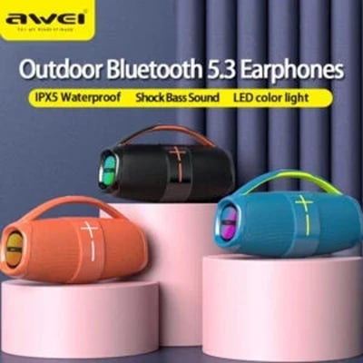 Picture of Awei Y887 Portable Bluetooth Outdoor Speaker-Black