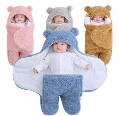 Picture of Newborn Sleepsack 100% Cotton thicken Cocoon for Baby 0-12 Months