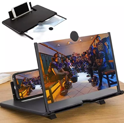 Picture of 3D Glass Magnifier Mobile Accessories Mobile Phone Screen Amplifier Foldable 3D Glass For Android Phone Screen Magnifier