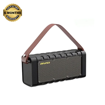 Picture of Awei Y668 Bass Indoor/Outdoor Bluetooth Speaker - Black