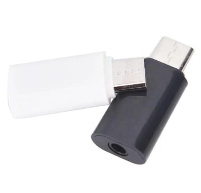 Picture of Type-C to 3.5mm Earphone Adapter USB-C Male to AUX Audio Female Jack for Xiaomi, Letv, and Other Devices