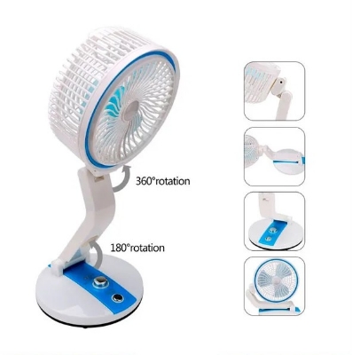 Picture of Folding Multi-function USB Charging Fan with builtin LED Light