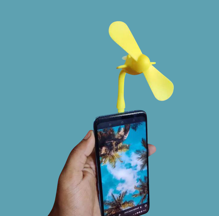 Picture of OTG Mobile Mini Fan For any kinds of OTG supported phone Fan