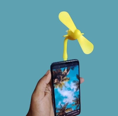 Picture of OTG Mobile Mini Fan For any kinds of OTG supported phone Fan