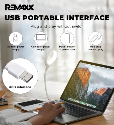 Picture of USB LED Desk Lamp Portable Night Light Lamp Freely Foldable Table Lamp USB LED Lights