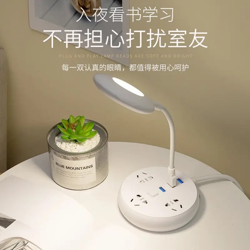 Picture of USB LED Desk Lamp Portable Night Light Lamp Freely Foldable Table Lamp USB LED Lights