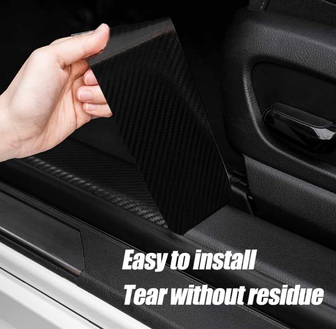 Picture of Carbon Fiber Car Sticker Anti Scratch Tape Protection